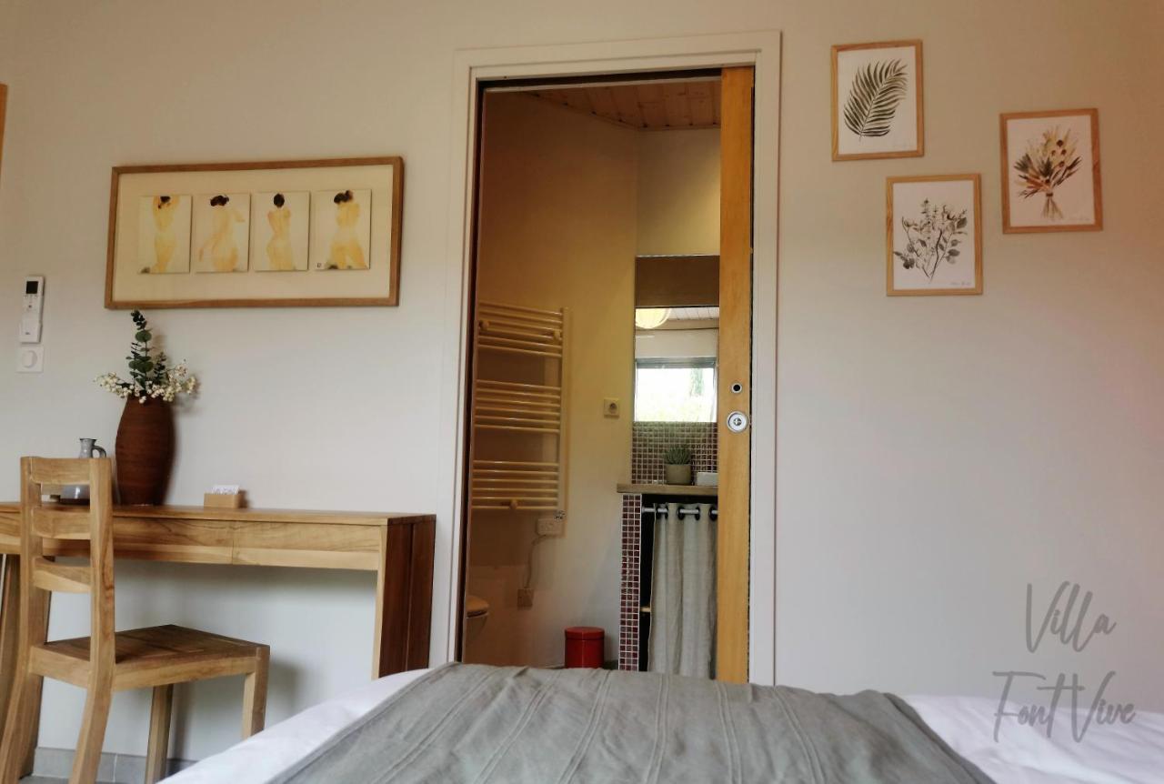 Villa Font Vive - Chambres D'Hotes Eco-Labellisees Avec Cuisine - Confort, Calme Et Vue Exceptionnels ! Гропьер Экстерьер фото