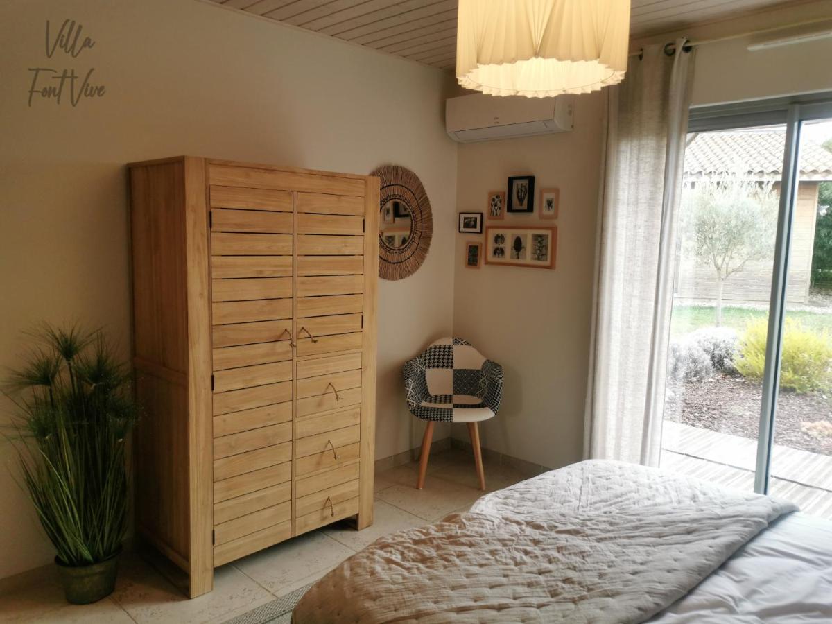 Villa Font Vive - Chambres D'Hotes Eco-Labellisees Avec Cuisine - Confort, Calme Et Vue Exceptionnels ! Гропьер Экстерьер фото