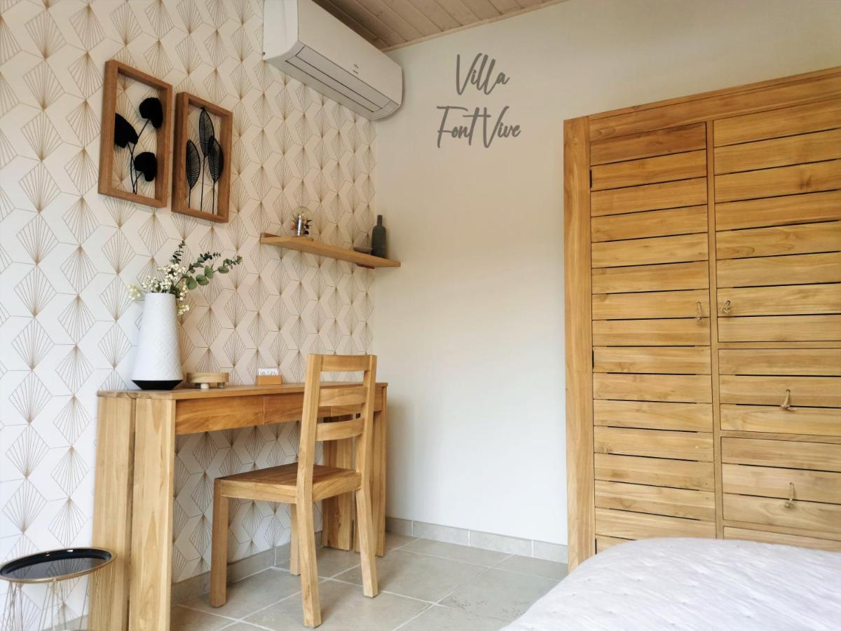 Villa Font Vive - Chambres D'Hotes Eco-Labellisees Avec Cuisine - Confort, Calme Et Vue Exceptionnels ! Гропьер Экстерьер фото
