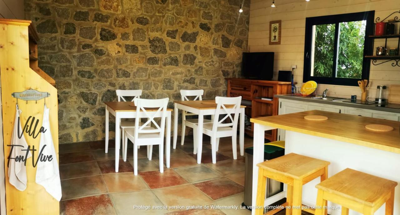 Villa Font Vive - Chambres D'Hotes Eco-Labellisees Avec Cuisine - Confort, Calme Et Vue Exceptionnels ! Гропьер Экстерьер фото
